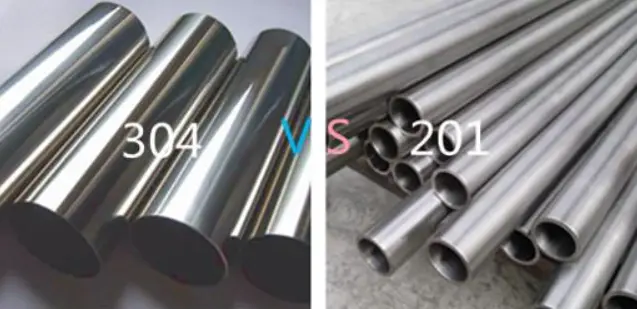 201 vs 304 stainless steel