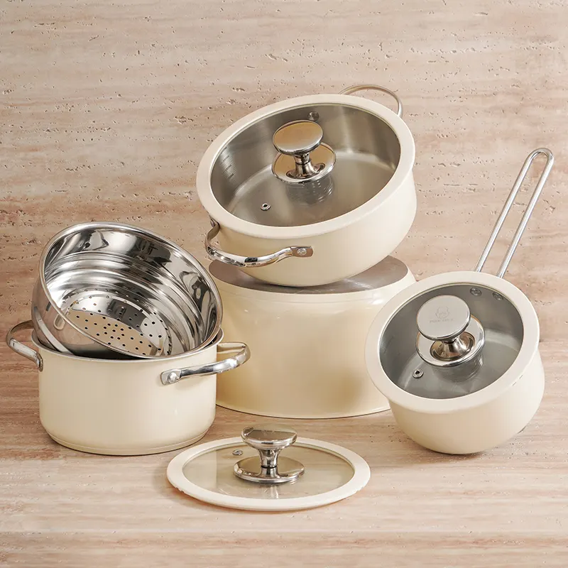 stainless steel cookware-set produced by Purecook