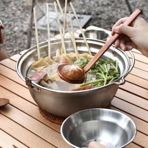 Stainless Steel Outdoor Cooking Pot