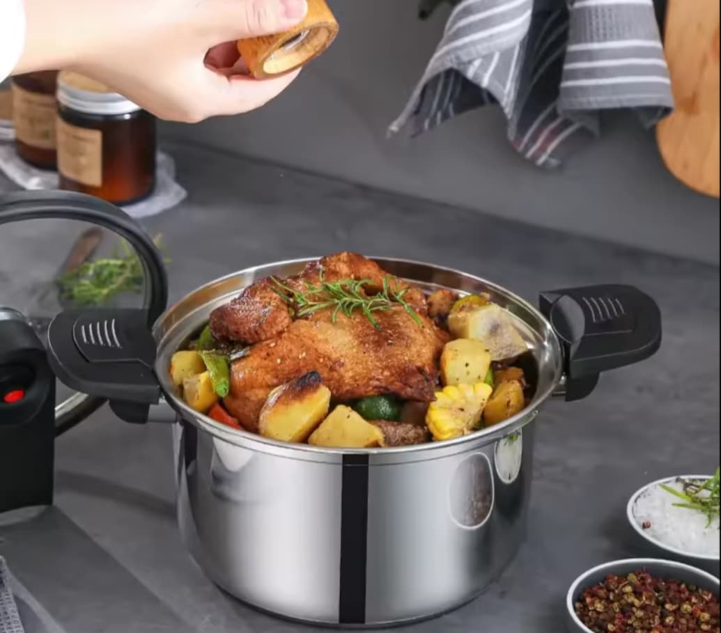 cooking with the micro pressure cooker