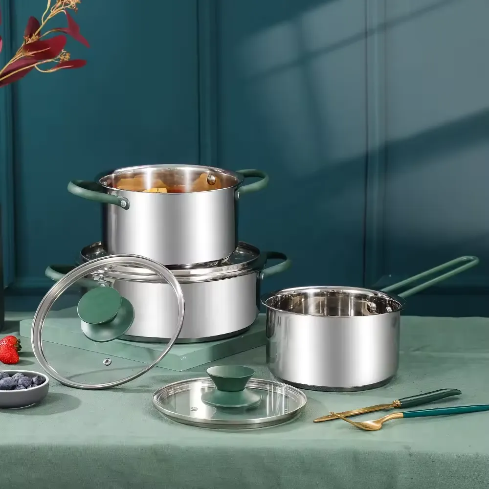 wholesale stainless steel cookware set