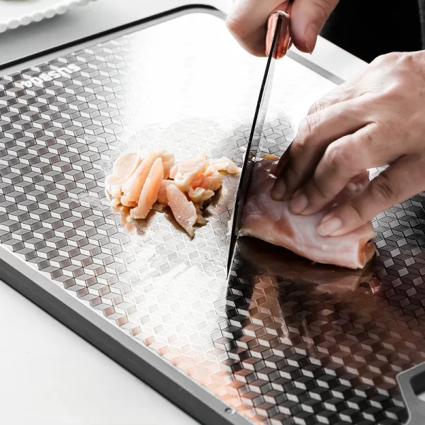 Dual-Sided Antibacterial Cutting Board