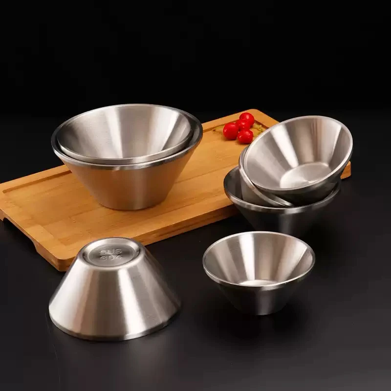 Vacuum Double-Layer Anti-Scald Bowl