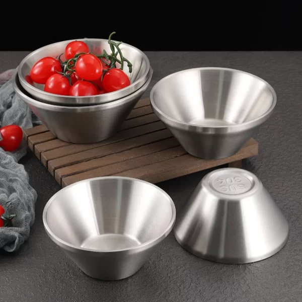 Vacuum Double-Layer Anti-Scald Bowl