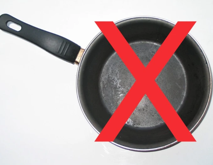 Avoid cookware that may release harmful substances