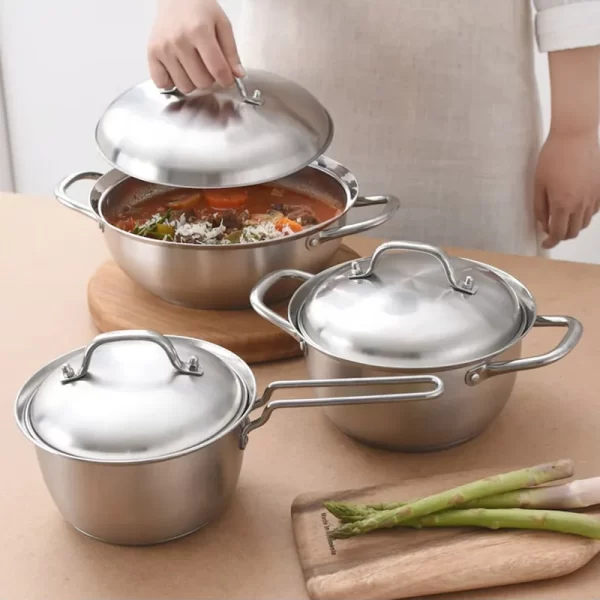 wholesale stainless steel cooking pots set (1)