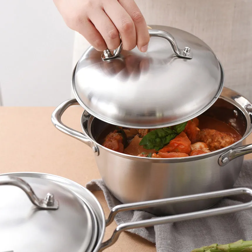 wholesale stainless steel cooking pots set (6)