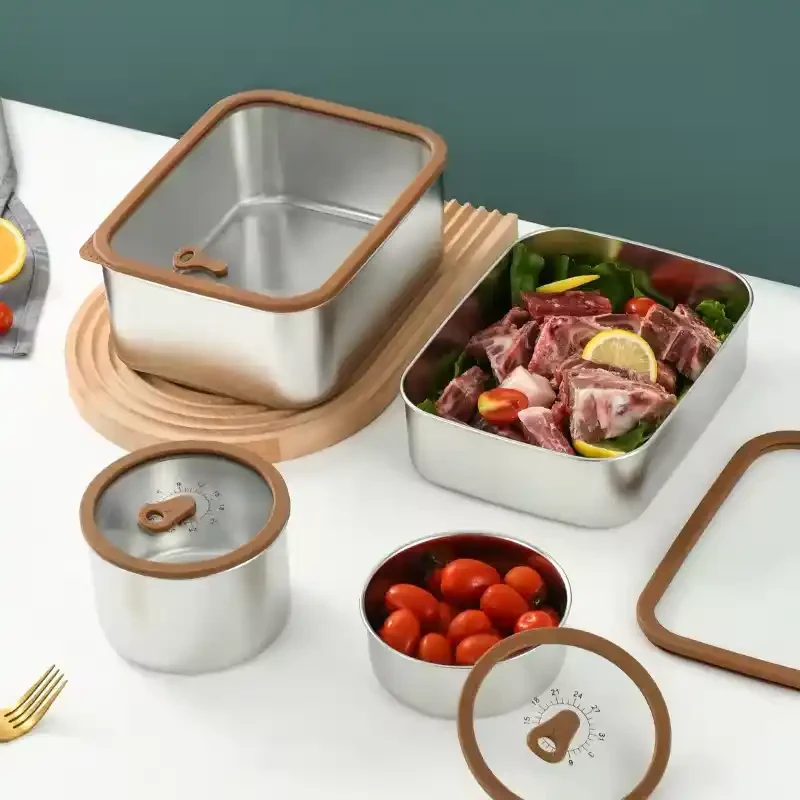 stainless steel food container