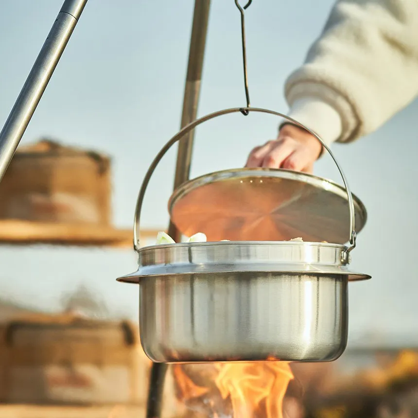 3-Ply Stainless Steel Rice Pot